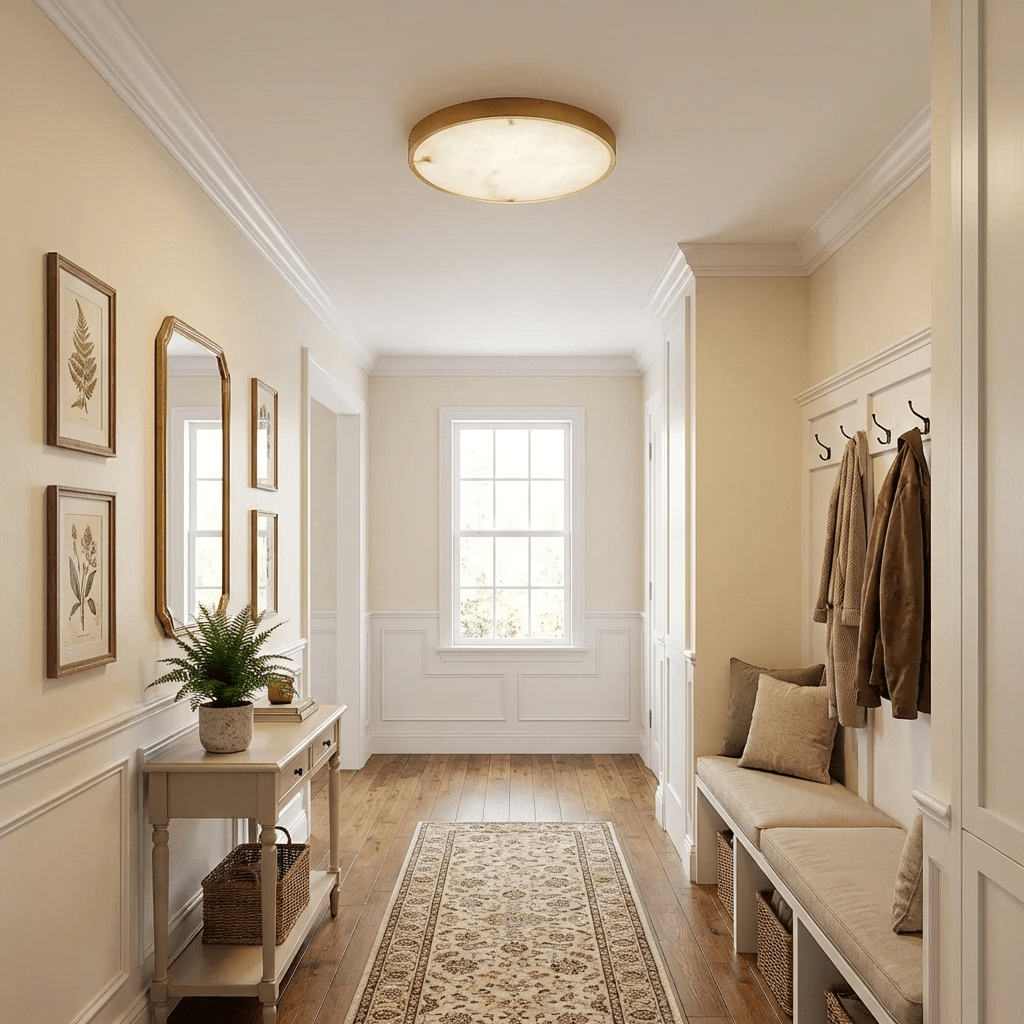 calista-alabaster-ceiling-light-anzaz-Gold & White-4