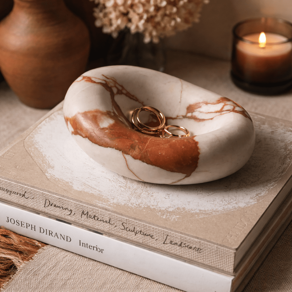 drift-bowl-marble-tray-anzaz-Bvlgari Red-3