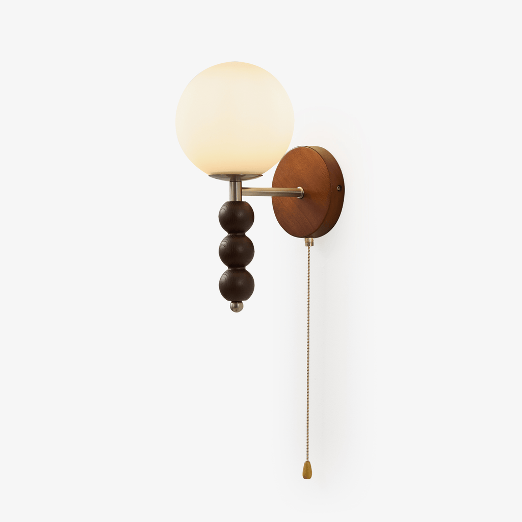 rowan-bead-wall-sconce-anzaz-Walnut color & White-1