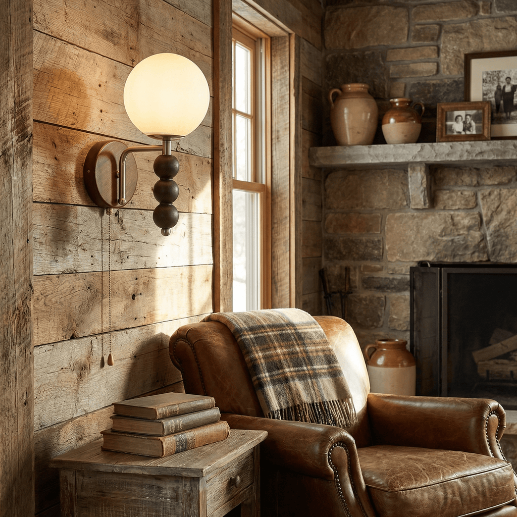 rowan-bead-wall-sconce-anzaz-Walnut color & White-4
