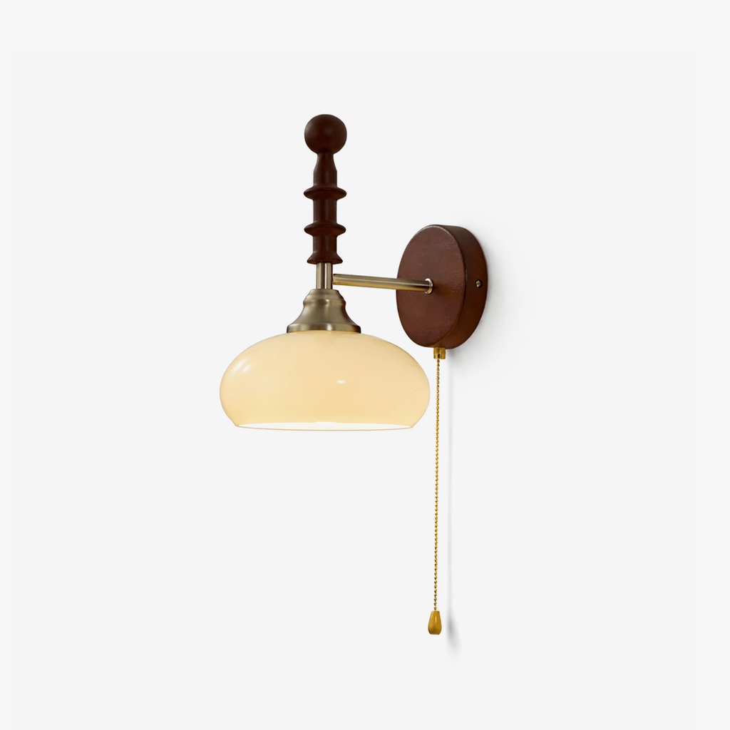 spindlecrest-wall-lamp-anzaz-Walnut color & White-1