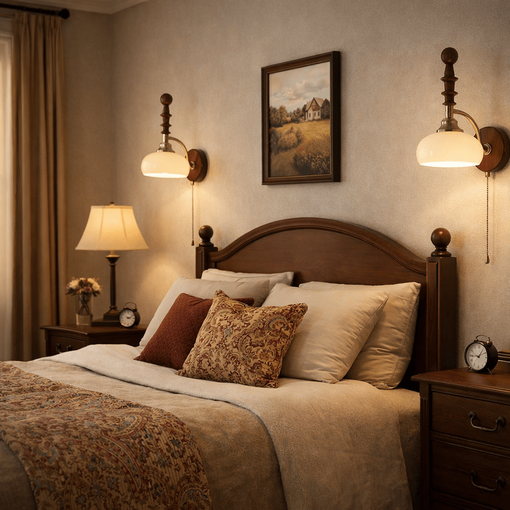 spindlecrest-wall-lamp-anzaz-Walnut color & White-3