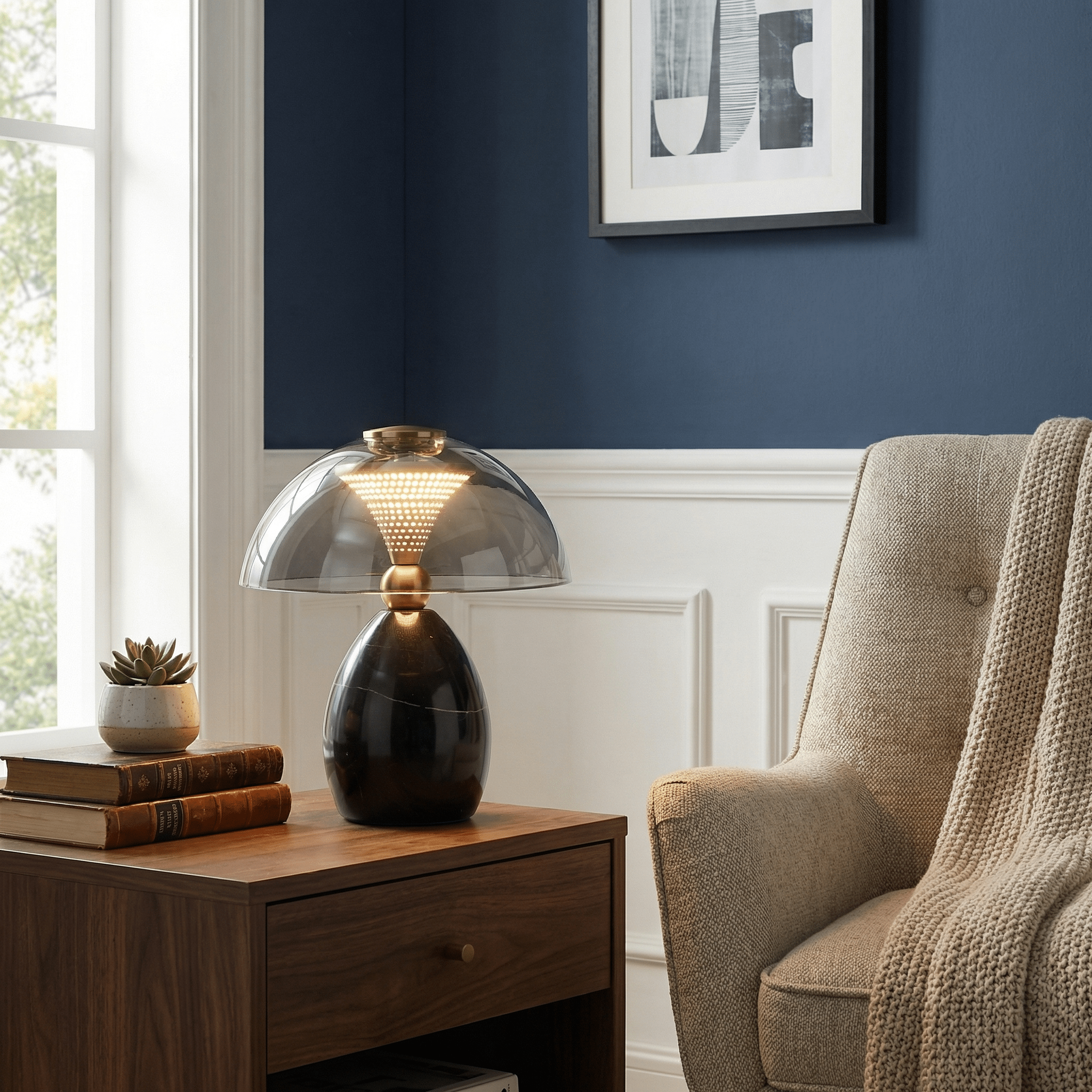 noctra-halo-table-lamp-anzaz-Black (Warm Light)-10