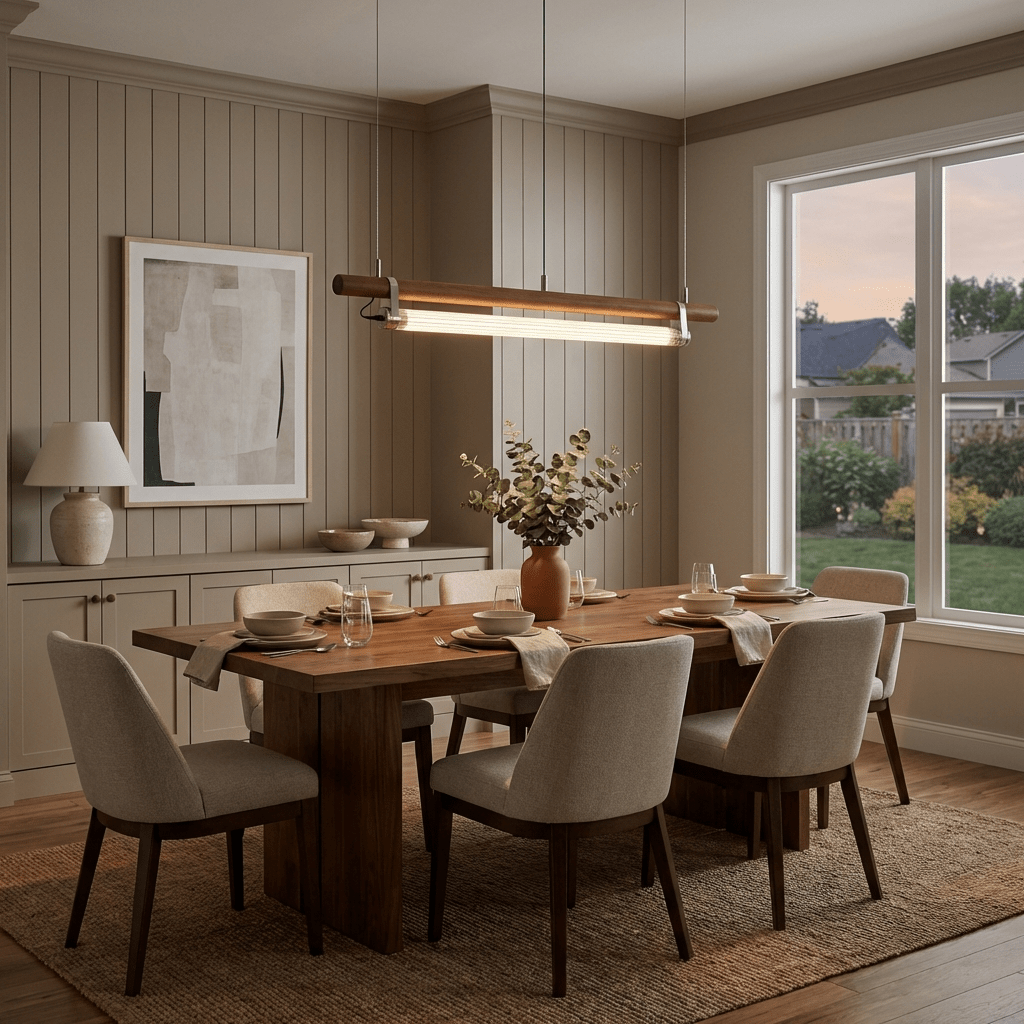 strata-beam-linear-pendant-lamp-anzaz-Walnut Wood Color & Nickel-2