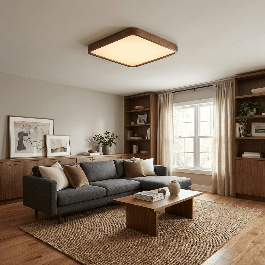 kairo-soft-edge-ceiling-light-anzaz-Walnut Wood Color & White-2