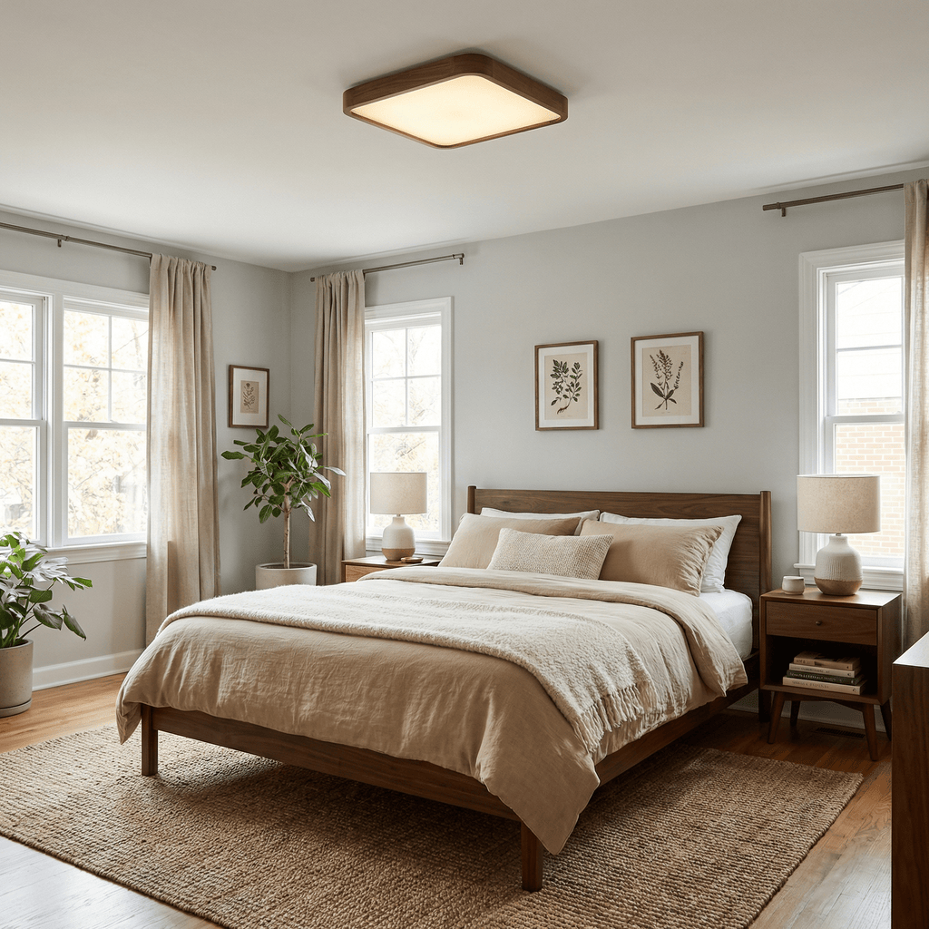 kairo-soft-edge-ceiling-light-anzaz-Walnut Wood Color & White-4