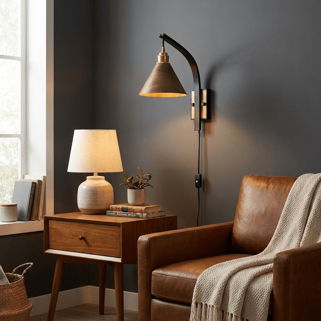 camber-arc-plug-in-wall-sconce-anzaz-Wood Color & Black-3