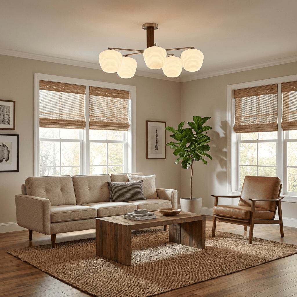 auren-branch-ceiling-light-anzaz-Walnut Color & Gold-4
