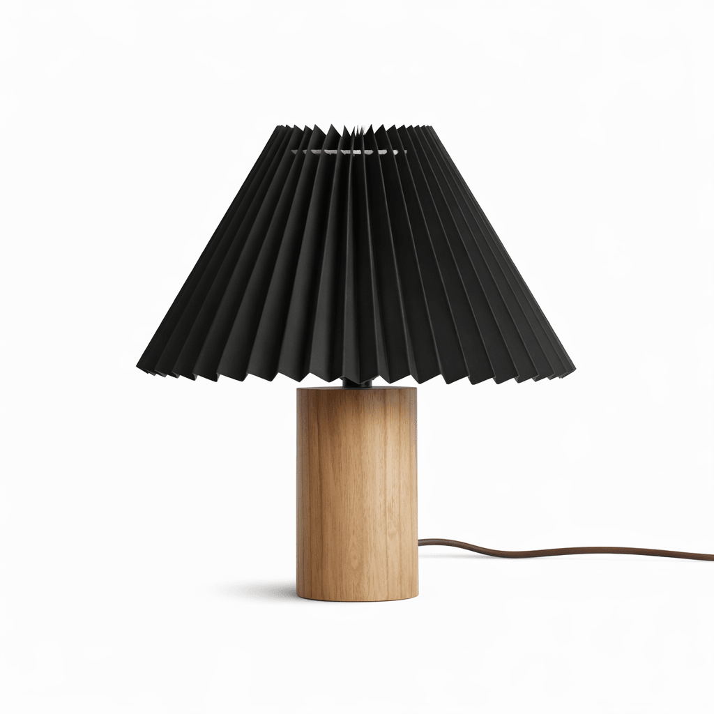 pleara-table-lamp-anzaz-Black & White Lampshade-17