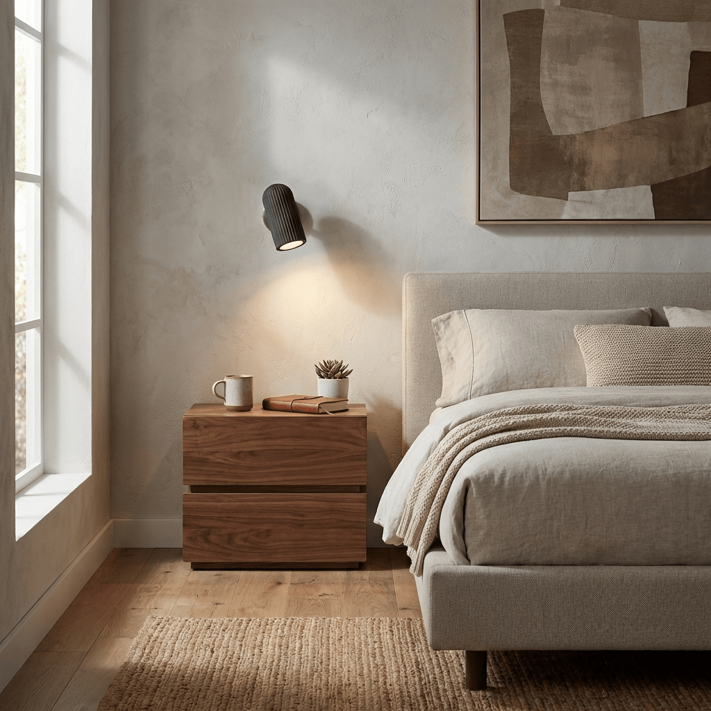 cylra-wood-wall-light-anzaz-Black & Nickel-3