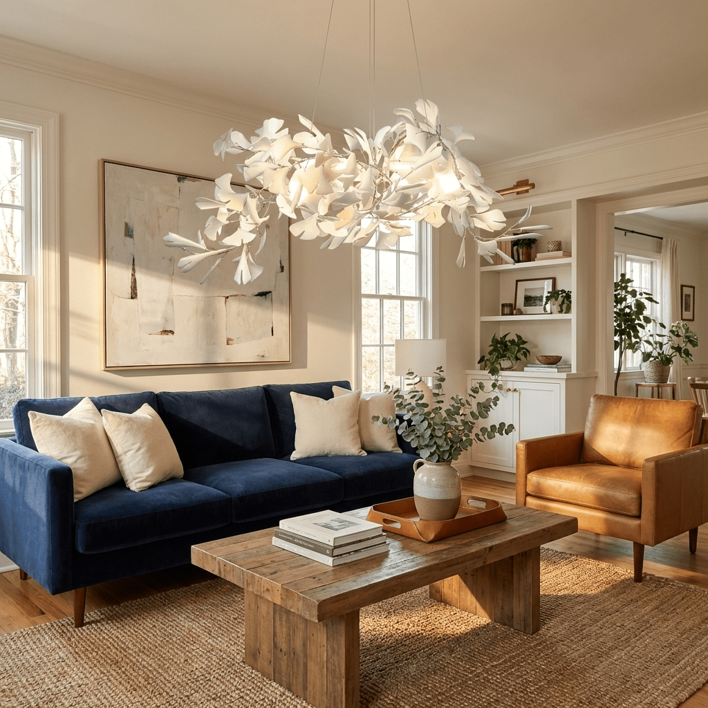 gingko-chandelier-g-anzaz-White body+White leaves-3