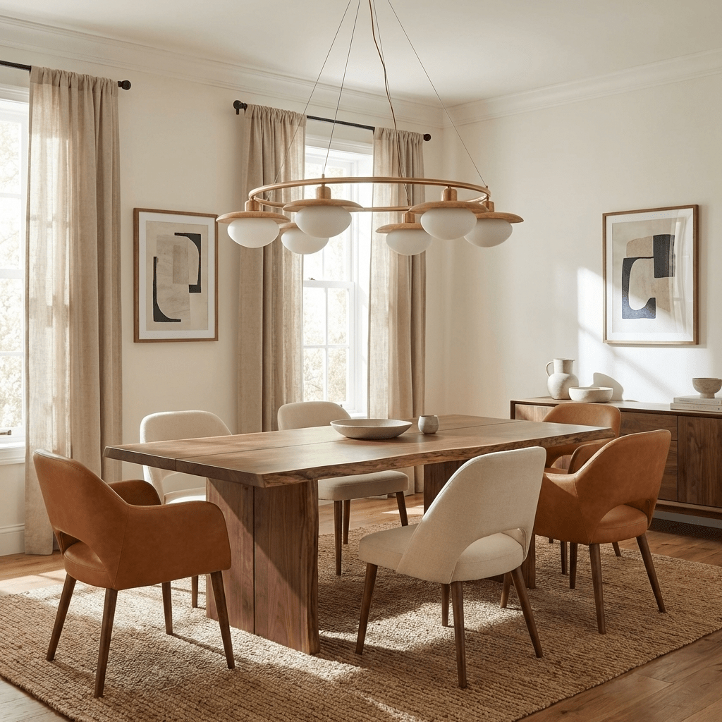 aurelin-halo-chandelier-anzaz-Walnut Color & Gold & White-4