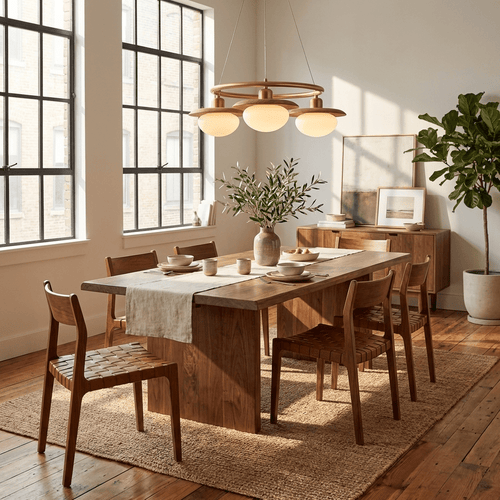 aurelin-halo-chandelier-anzaz-Walnut Color & Gold & White-2