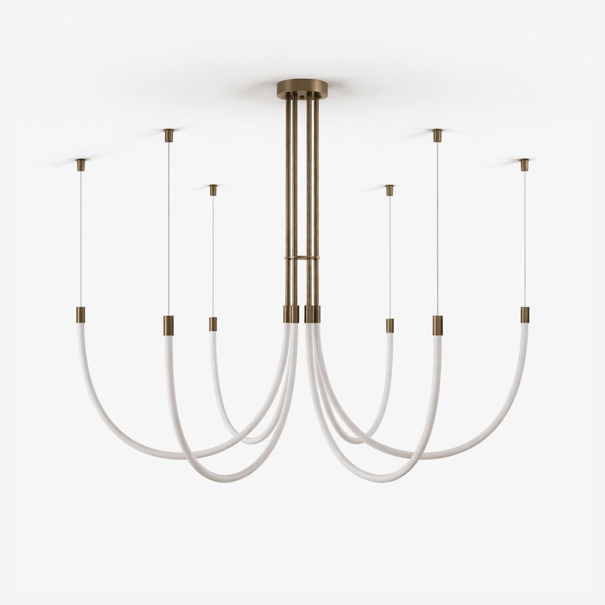 serpentine-halo-chandelier-anzaz-Aged Gold-1