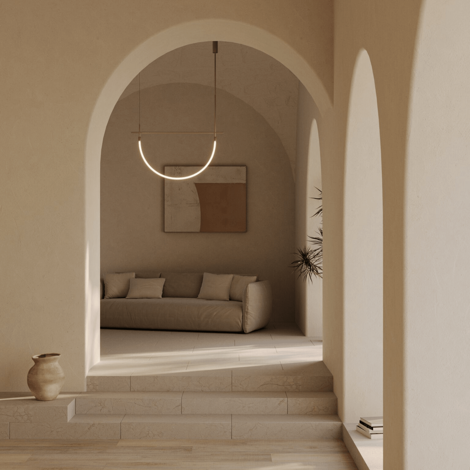 serpentine-halo-chandelier-anzaz-Black-4
