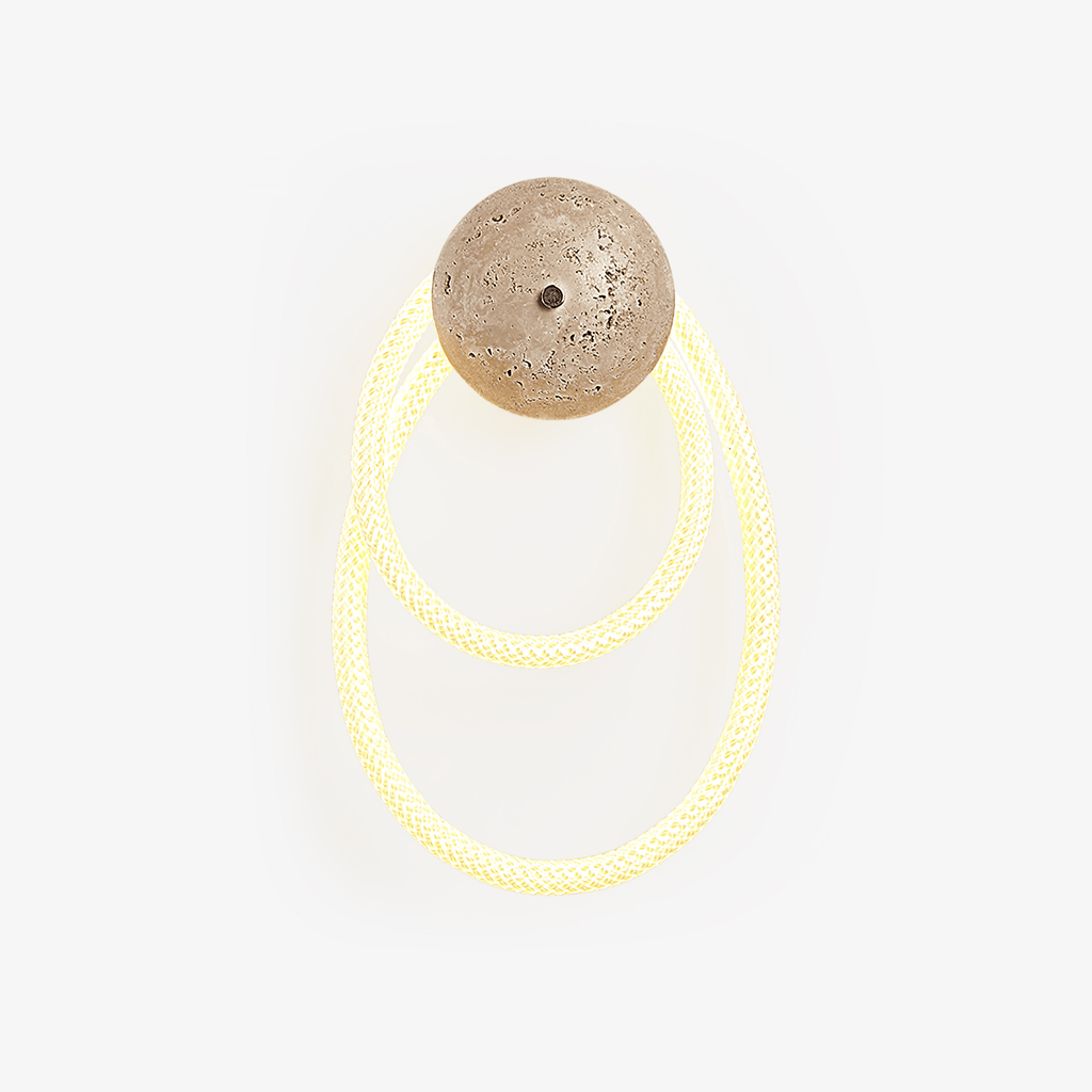 loop-wall-sconce-anzaz-Yellow Travertine & White-1