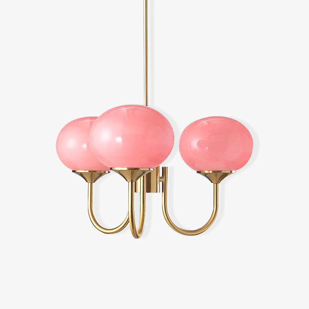 marshmallow-chandelier-anzaz-Copper & Pink-1