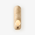 terrazzo-oval-wall-sconce-anzaz-Yellow Travertine-1