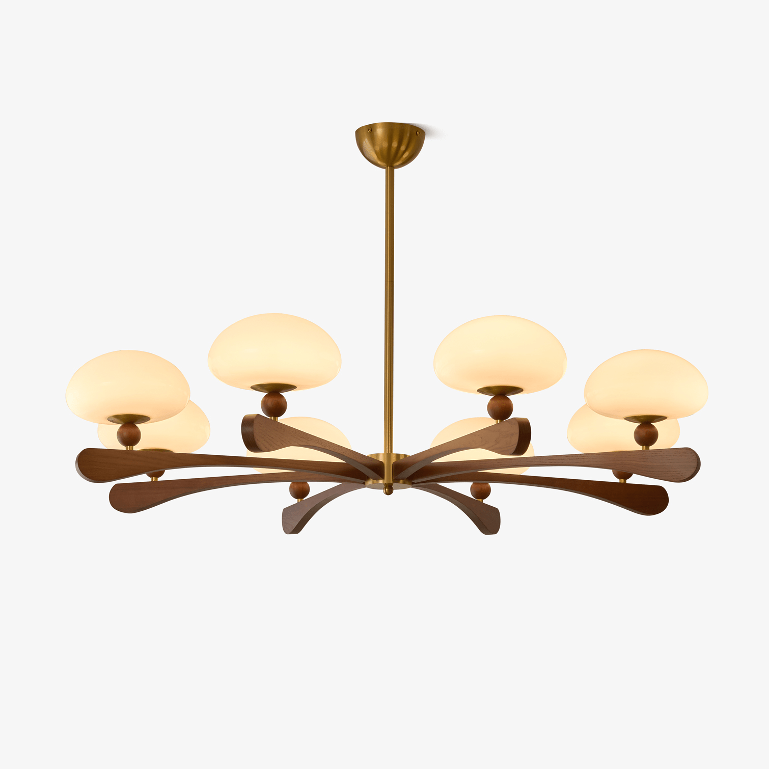 evander-ray-chandelier-anzaz-Walnut Color & Gold & White-1