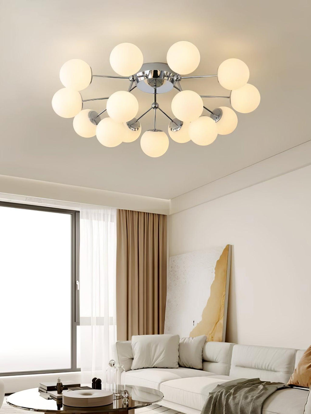 glass-balls-cluster-ceiling-lamp-anzaz-Chrome & White-3