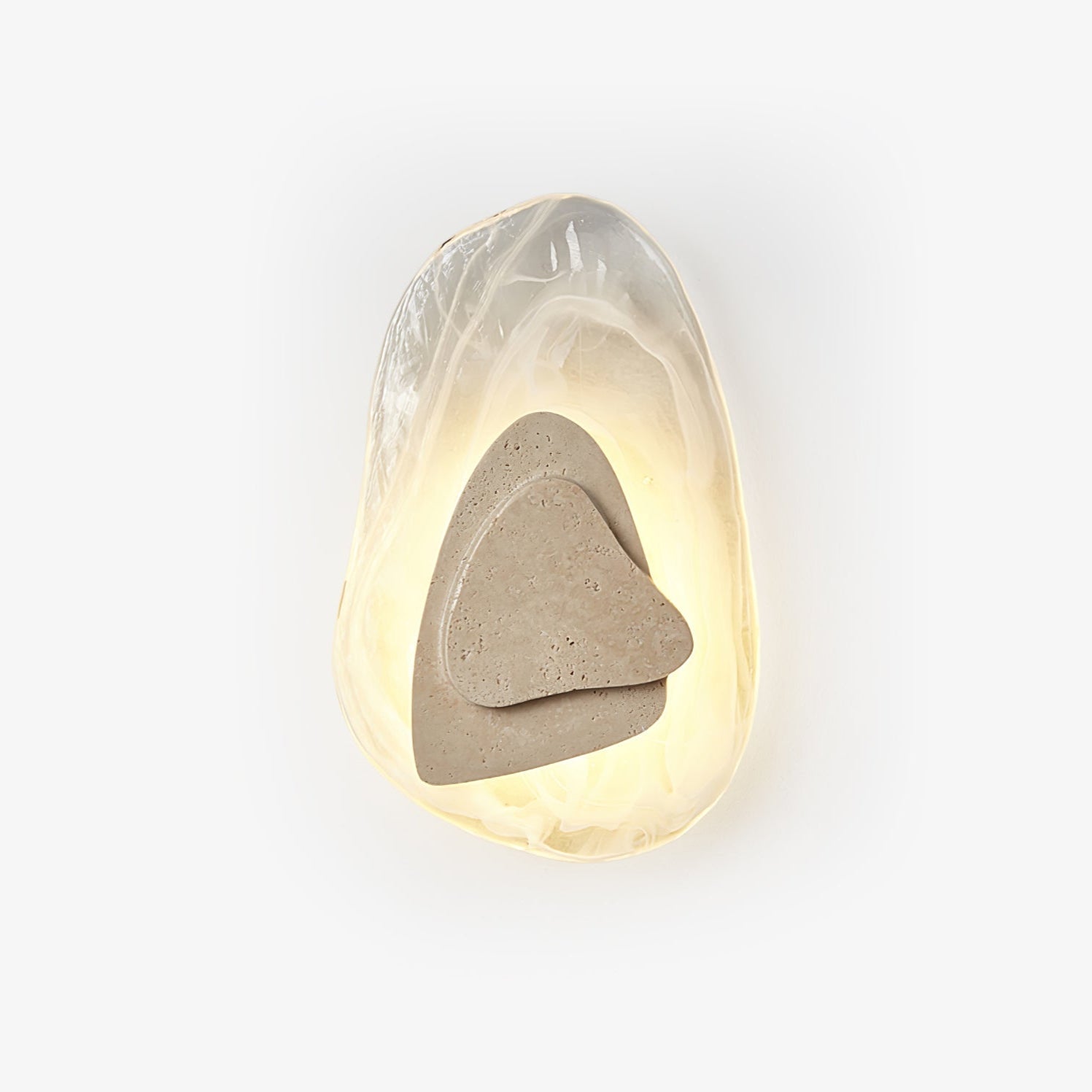 eira-sconce-anzaz-Yellow Travertine & Clear-1