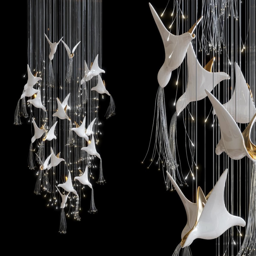 Custom Hanging Lighting Installation (DEPRIMO: LC0236)