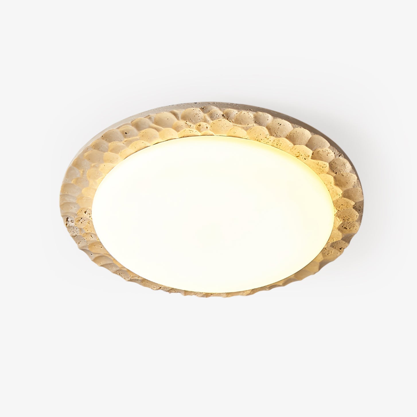 petra-ceiling-light-anzaz-Yellow Travertine & White-1