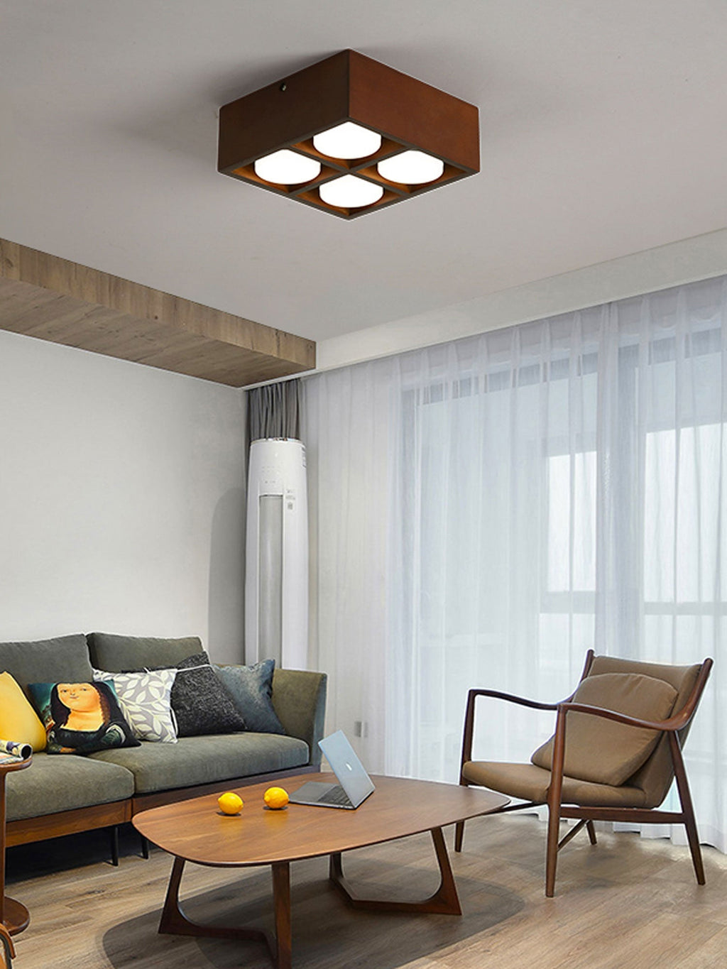 cobra-wood-ceiling-light-anzaz-Walnut Wood & White-3