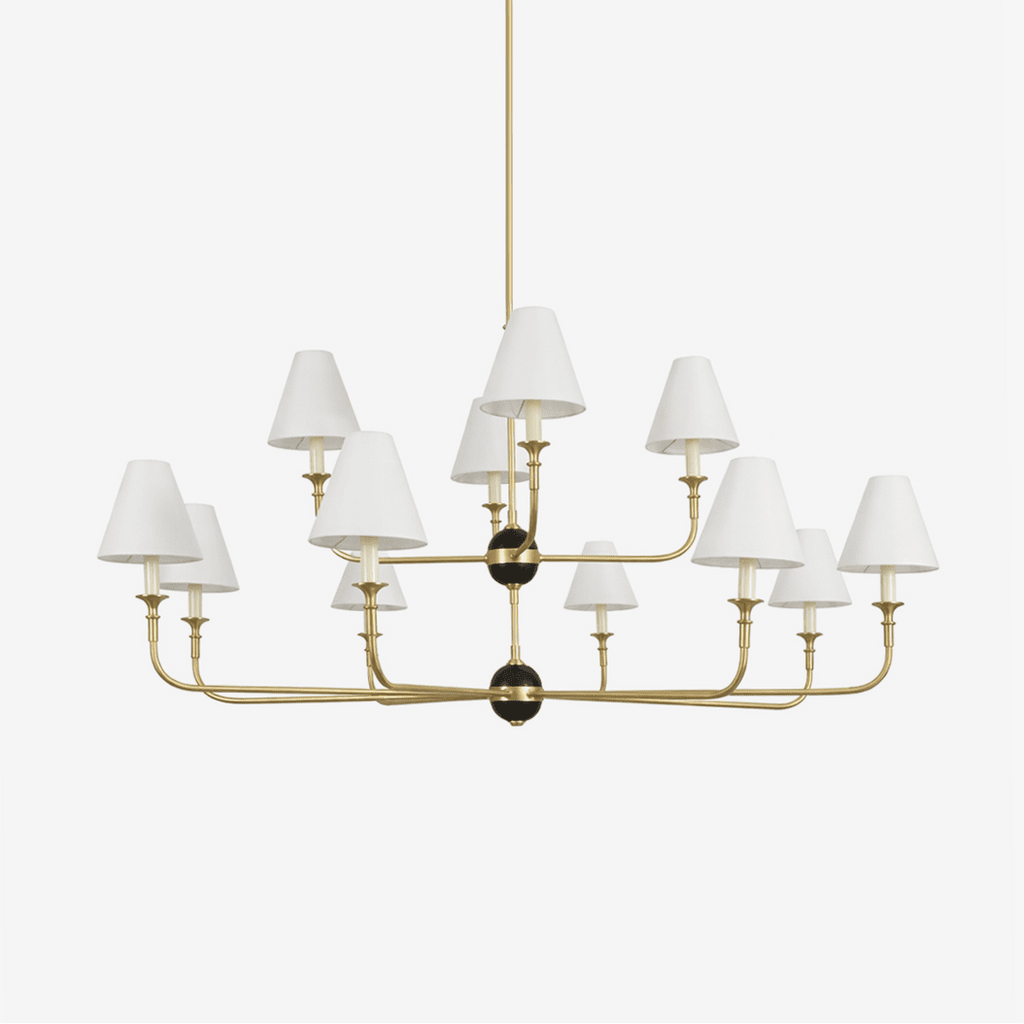 astris-brass-chandelier-anzaz-Brass & White-1