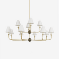 astris-brass-chandelier-anzaz-Brass & White-1