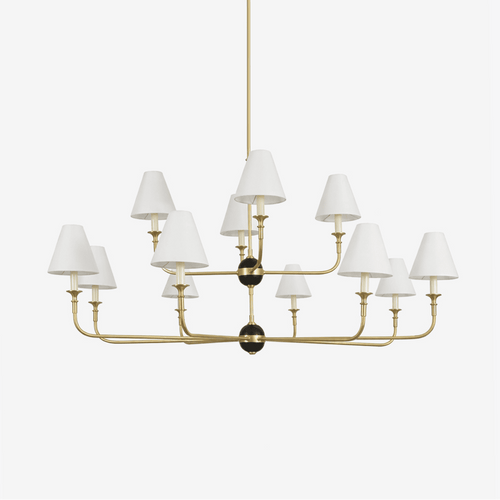 astris-brass-chandelier-anzaz-Brass & White-1
