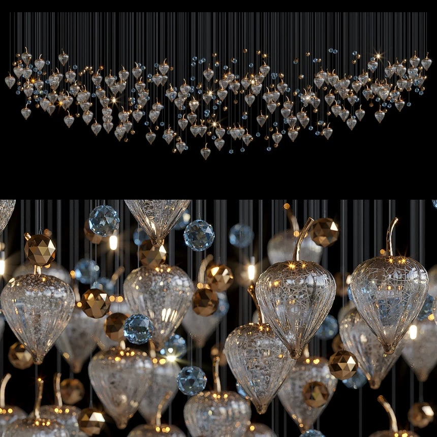 Custom Hanging Lighting Installation (DEPRIMO: LC0107)