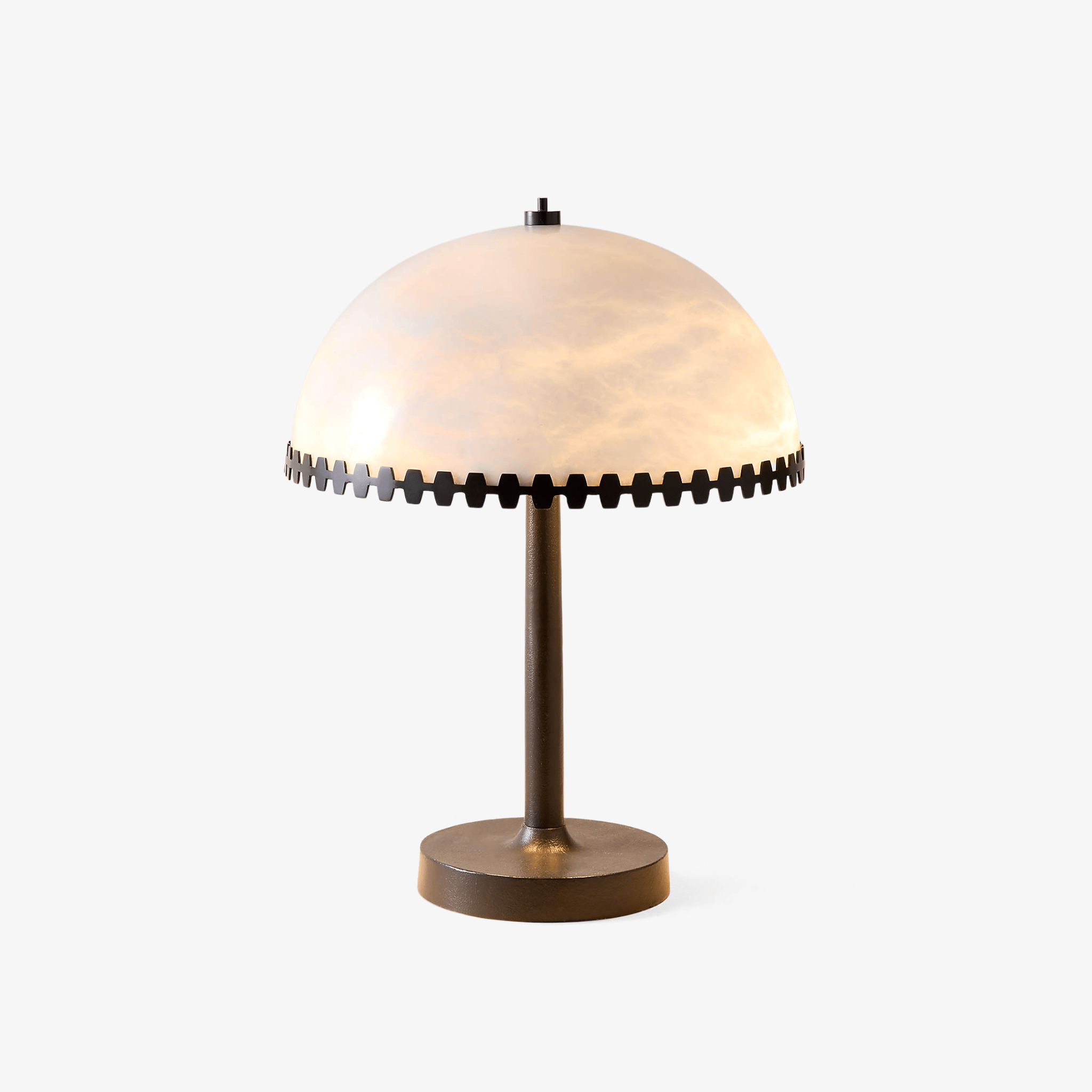 lunarra-dome-table-lamp-anzaz-Black & White-1