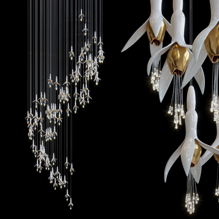 Custom Hanging Lighting Installation (DEPRIMO: LC0220)