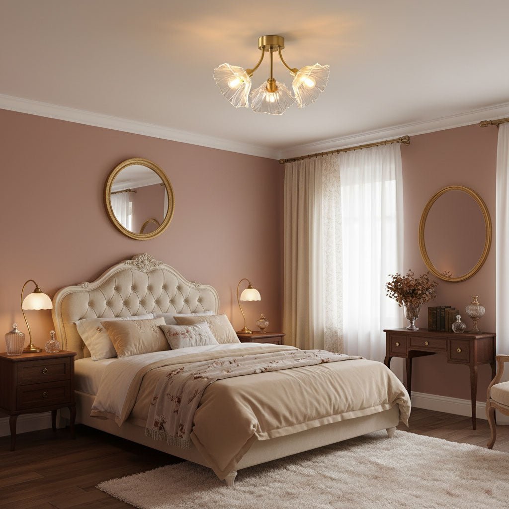 kalin-flower-glass-ceiling-lamp-anzaz-Brass & Clear-3