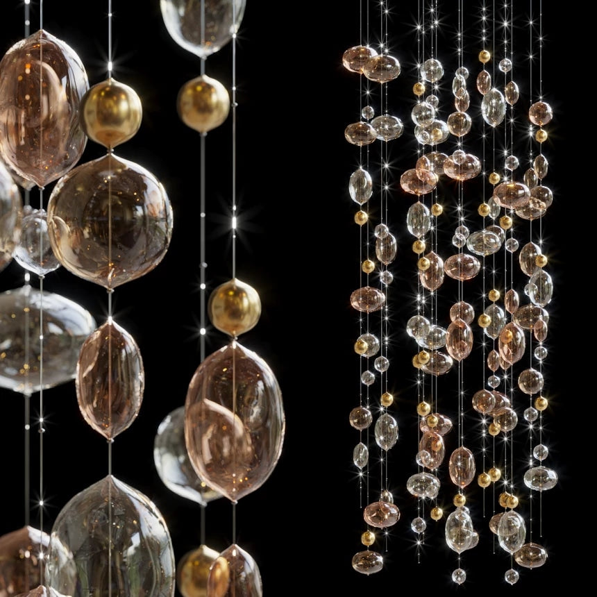 Custom Hanging Lighting Installation (DEPRIMO: LC0126)