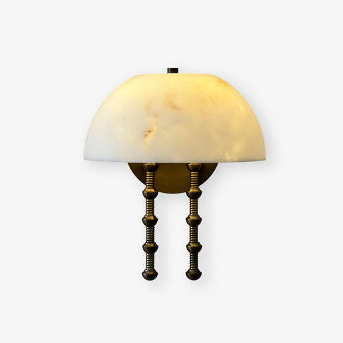 bellini-alabaster-sconce-anzaz-Bronze & White-1