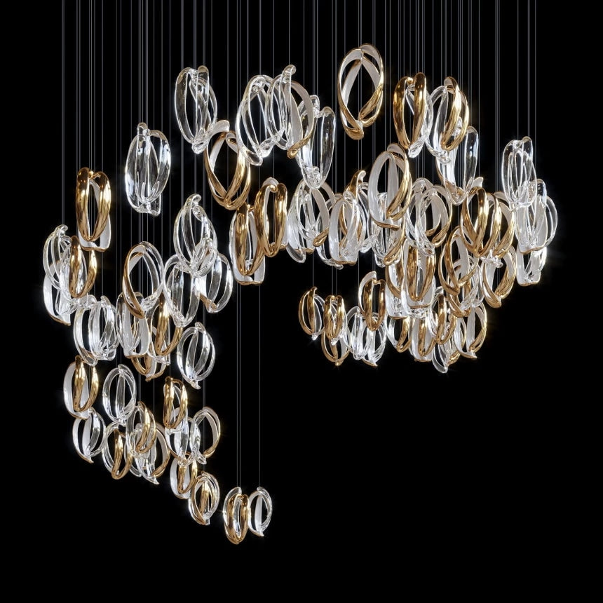 Custom Hanging Lighting Installation (DEPRIMO: LC0263)