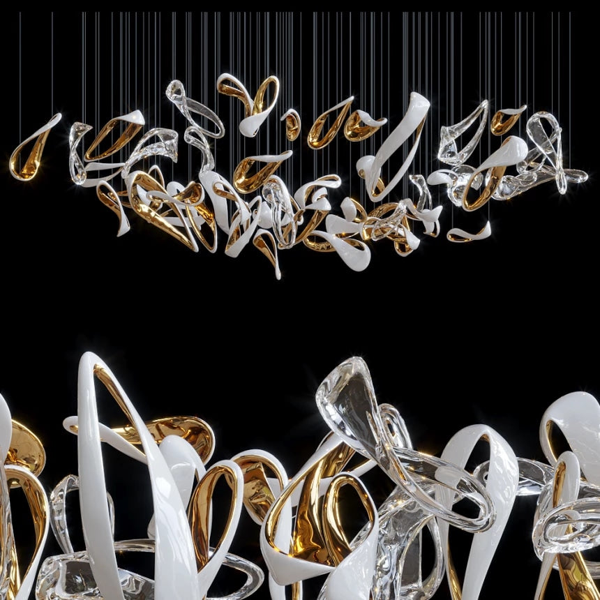 Custom Hanging Lighting Installation (DEPRIMO: LC0124)