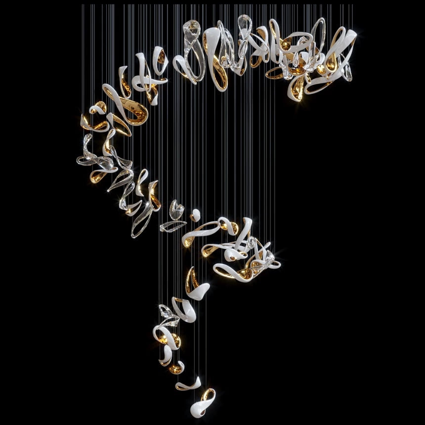 Custom Hanging Lighting Installation (DEPRIMO: LC0124)