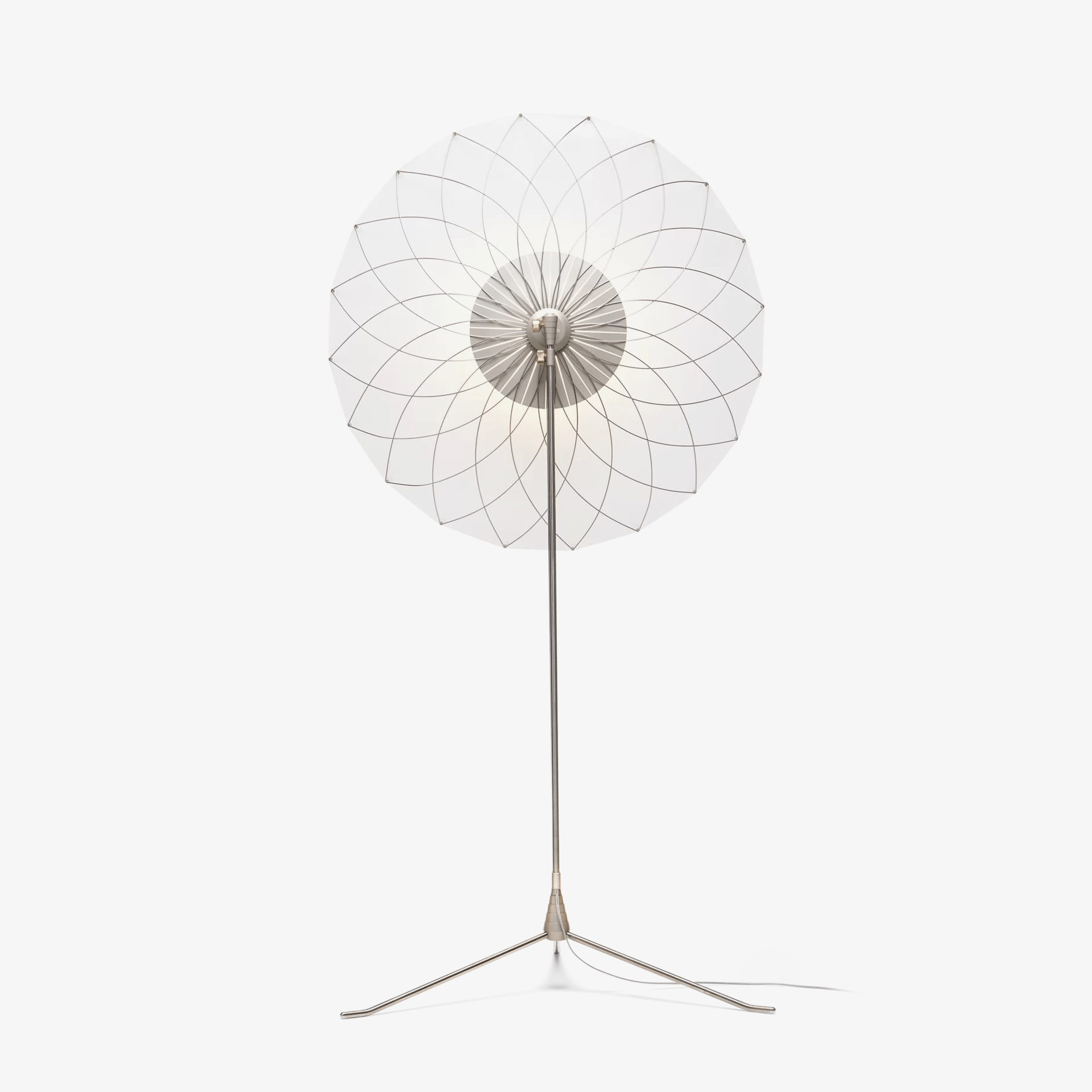 radiant-floral-floor-lamp-anzaz-Chrome & White-1