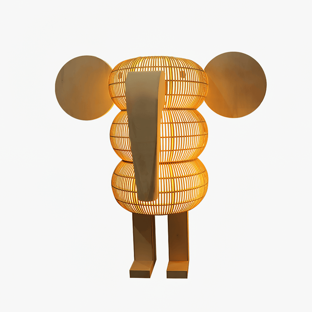 elephant-shaped-rattan-floor-lamp-anzaz-Wood color & Nature Rattan-1