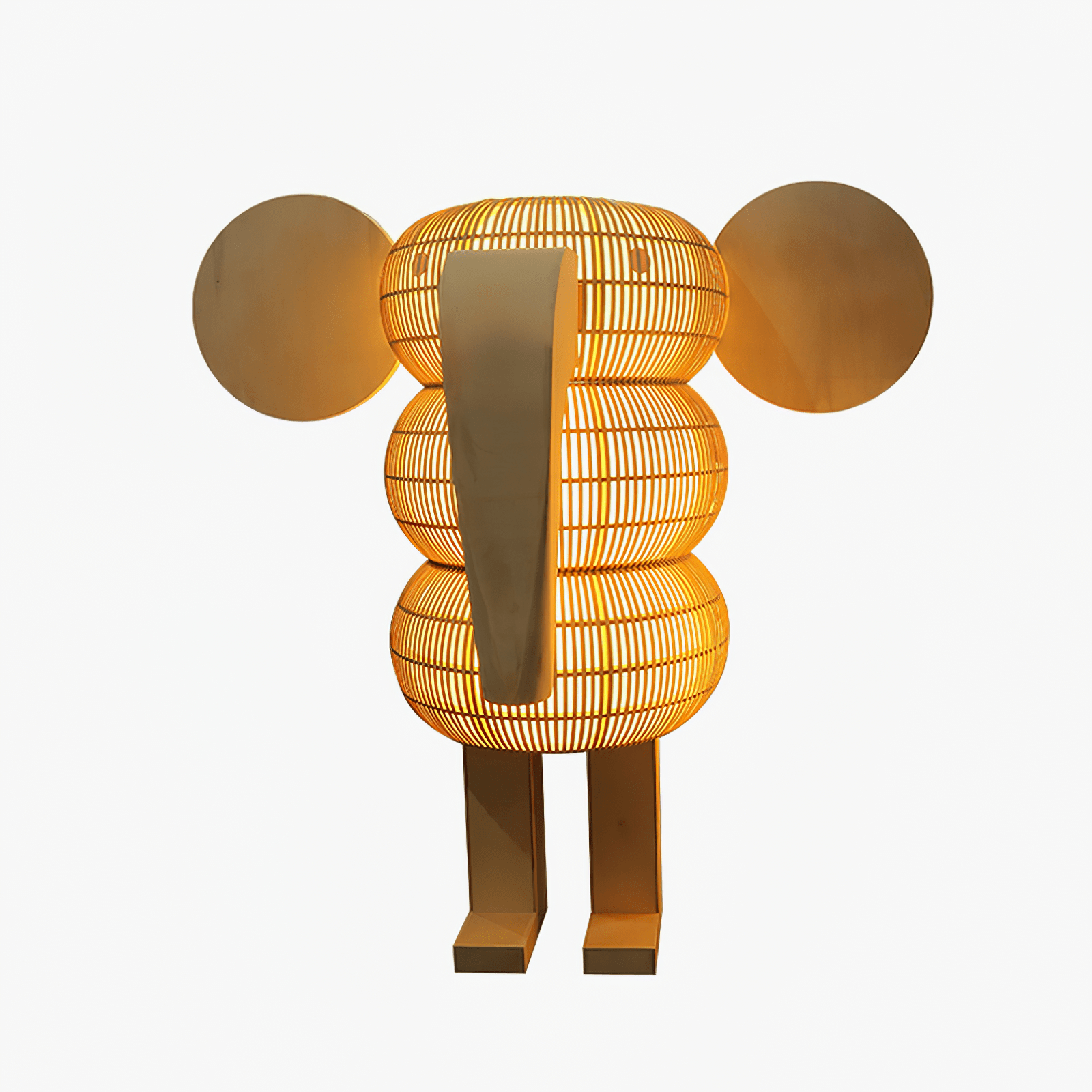 elephant-shaped-rattan-floor-lamp-anzaz-Wood color & Nature Rattan-1