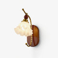lunaria-wall-sconce-anzaz-Walnut Color & White & Gold-1