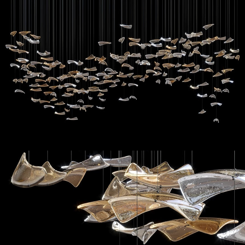 Custom Hanging Lighting Installation (DEPRIMO: LC0144)