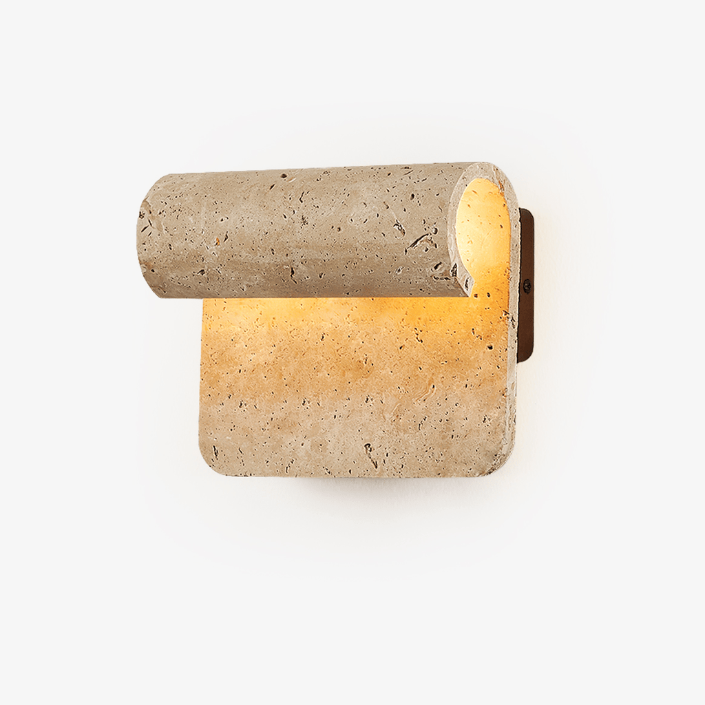 vaelan-wall-lamp-anzaz-Walnut Color & Yellow Travertine-1
