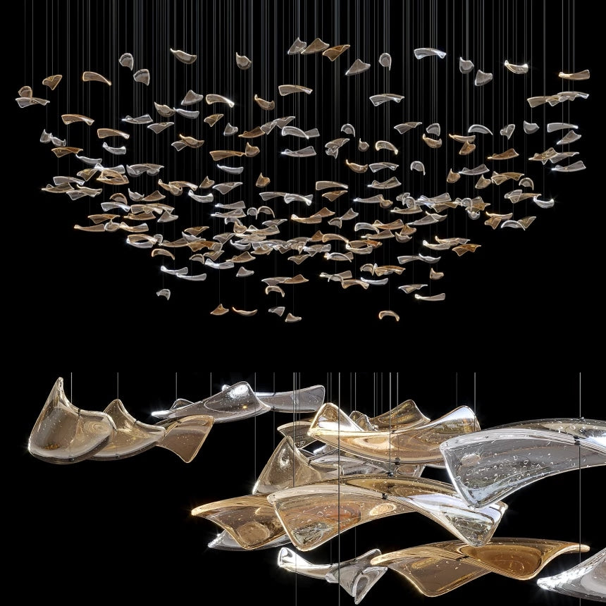 Custom Hanging Lighting Installation (DEPRIMO: LC0144)