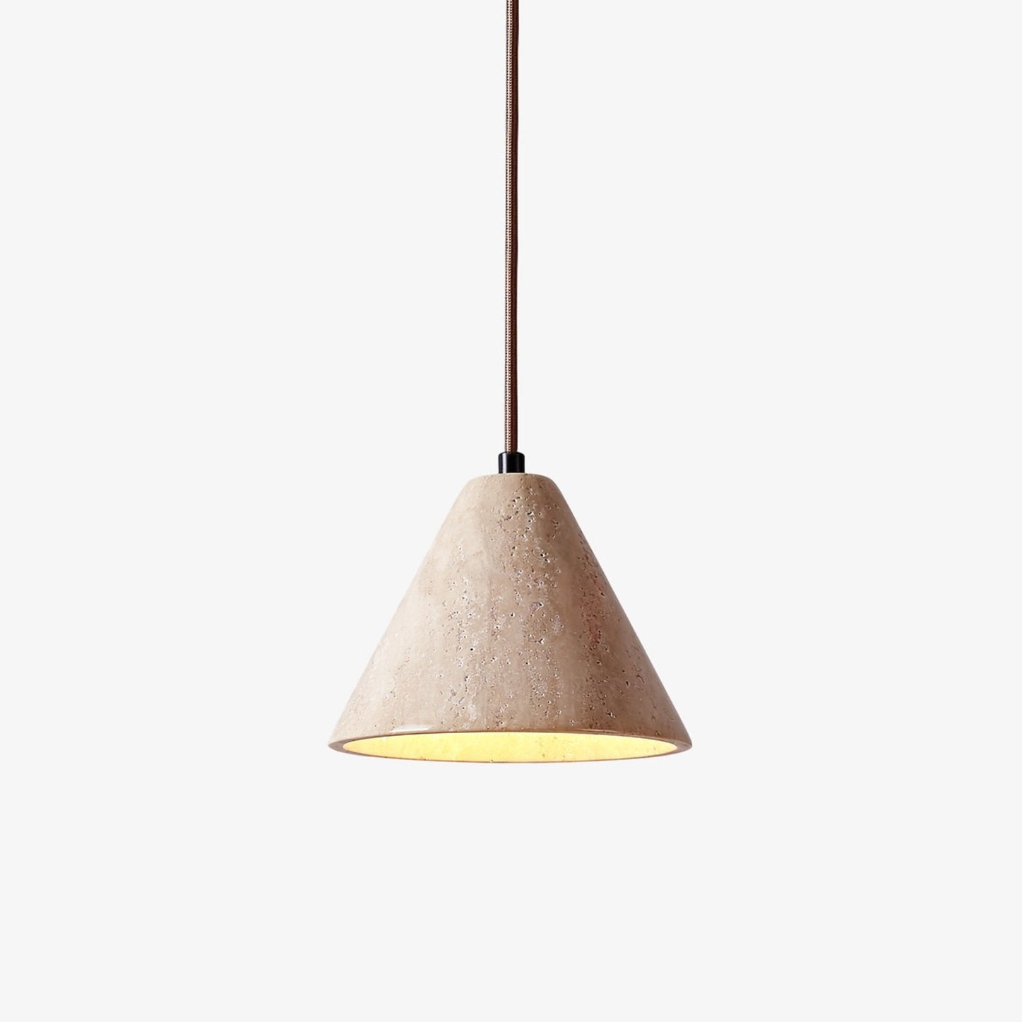 olivia-tapered-pendant-lamp-anzaz-Yellow Travertine-1