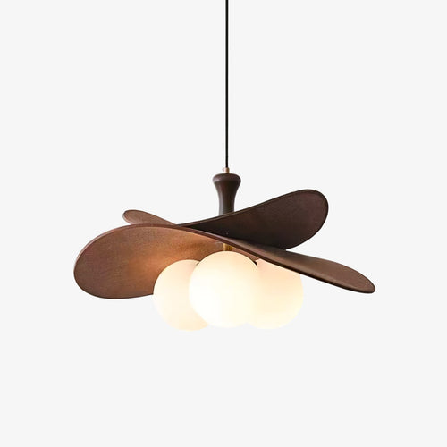 bloom-petals-chandelier-anzaz-Walnut wood color & White-1