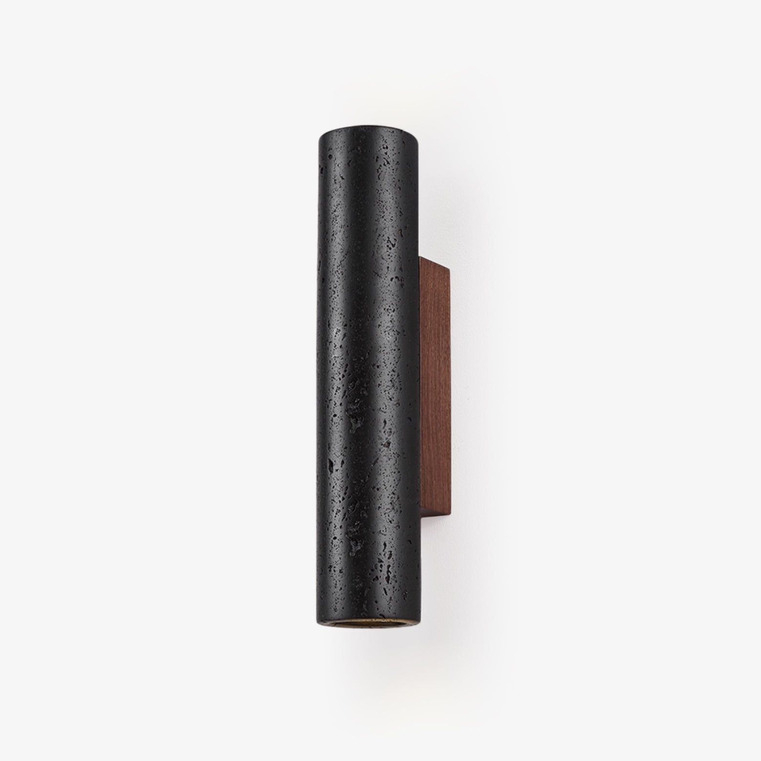 volcanic-noir-wall-sconce-anzaz-Walnut Wood & Black Travertine-1
